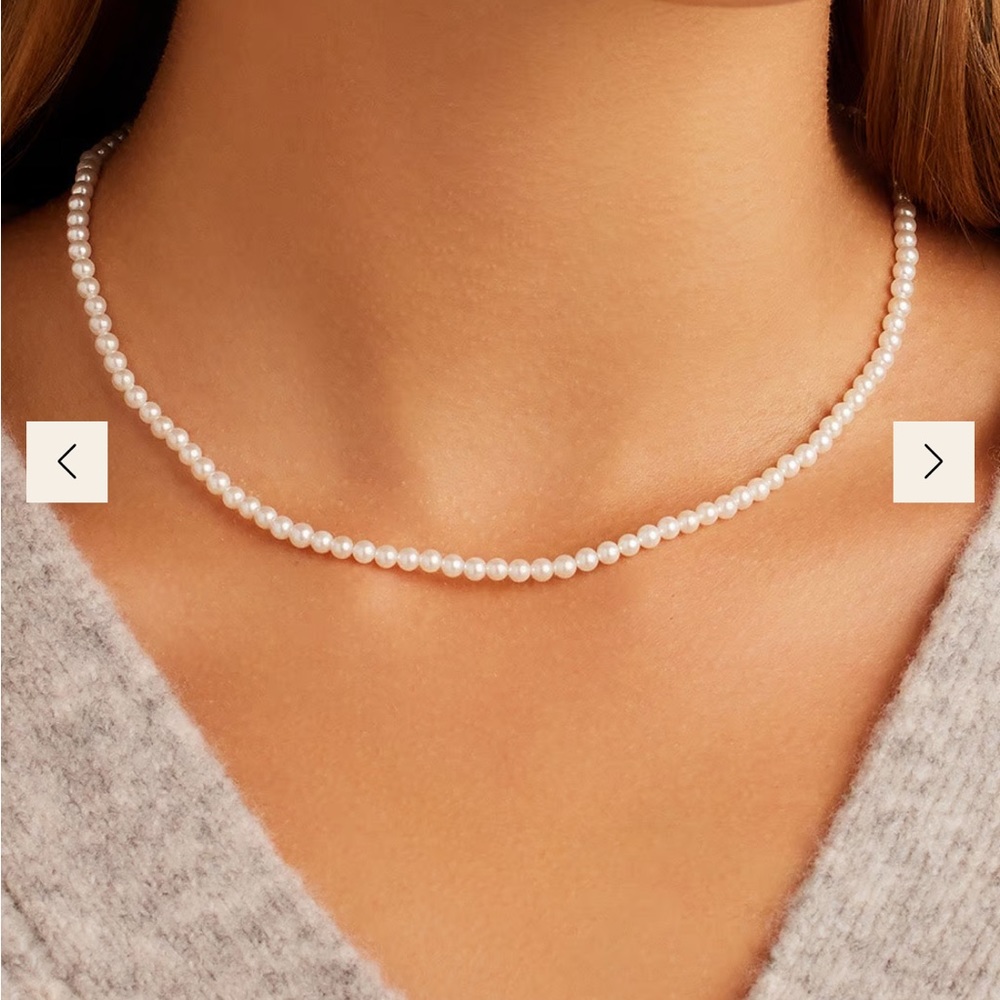 Gorjana Parker Pearl Necklace